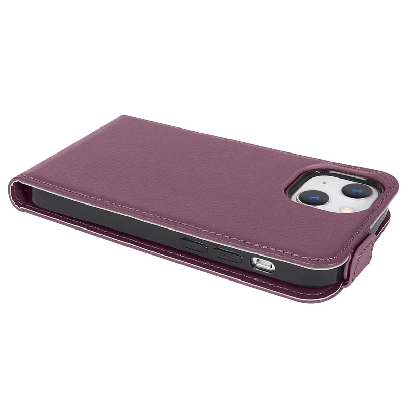 Cadorabo Hülle kompatibel mit Apple iPhone 13 MINI Schutzhülle im Flip Design aus glattem Kunstleder