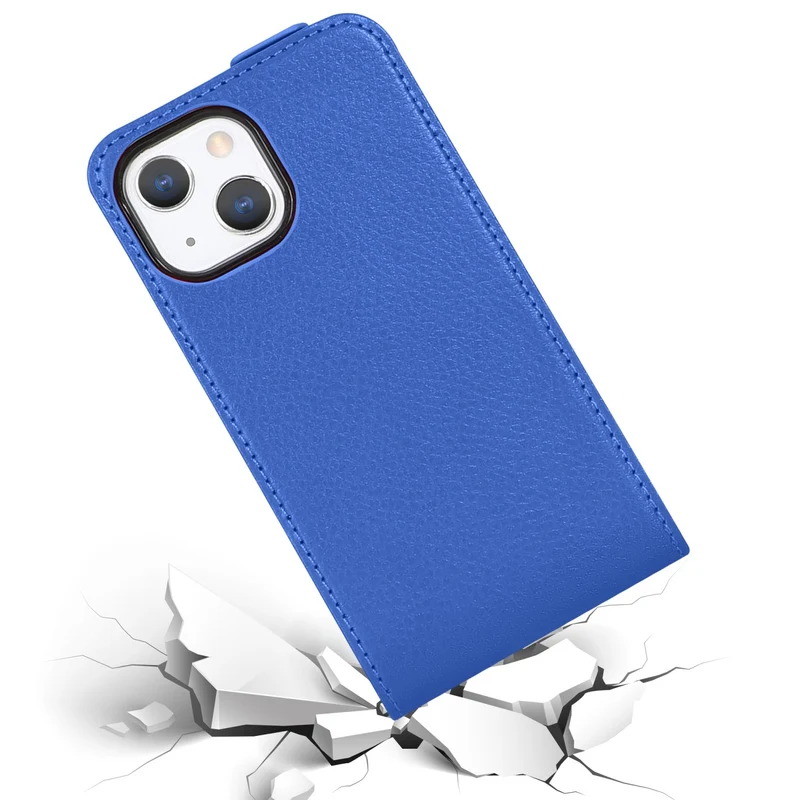 Cadorabo Hülle kompatibel mit Apple iPhone 13 MINI Schutzhülle im Flip Design aus glattem Kunstleder