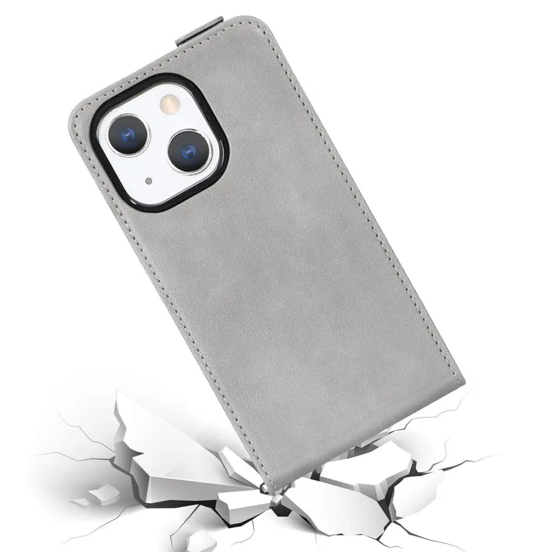 Cadorabo Hülle kompatibel mit Apple iPhone 13 MINI Schutzhülle im Flip Design aus glattem Kunstleder
