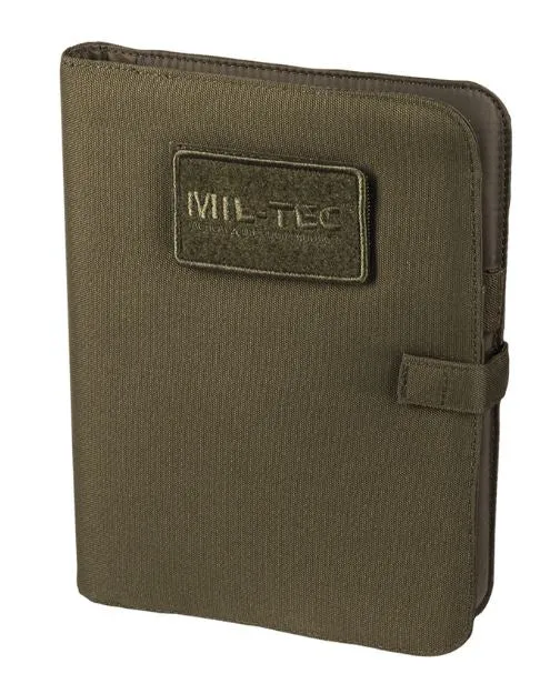 Mil-Tec Tactical Notebook Schreibmappe Medium Oliv