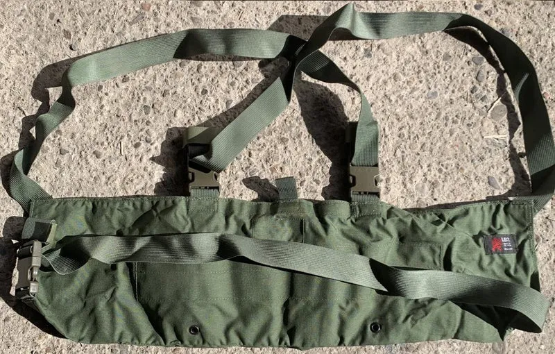 London Bridge Trading - Chest Rig LBT + S&S Pull tap Olive Green 2586G