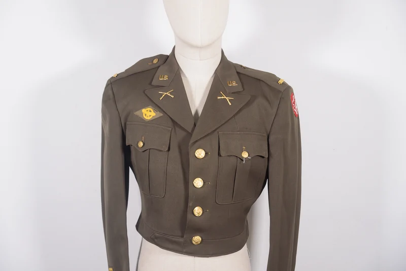 Offizielle verkürzte „Schokoladen“-Jacke der US-Armee