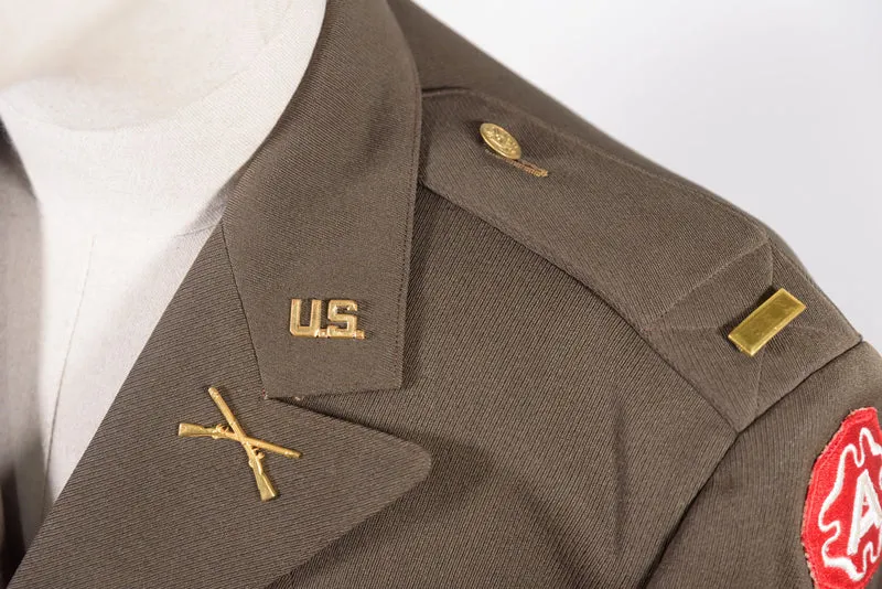 Offizielle verkürzte „Schokoladen“-Jacke der US-Armee