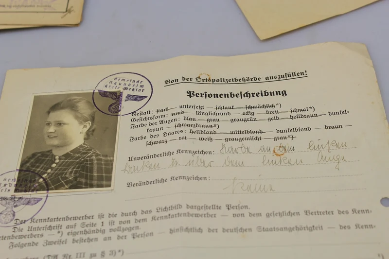 Konvolut nur Familiendokumente