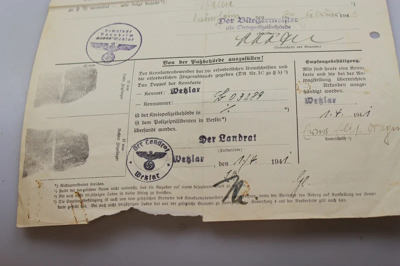Konvolut nur Familiendokumente