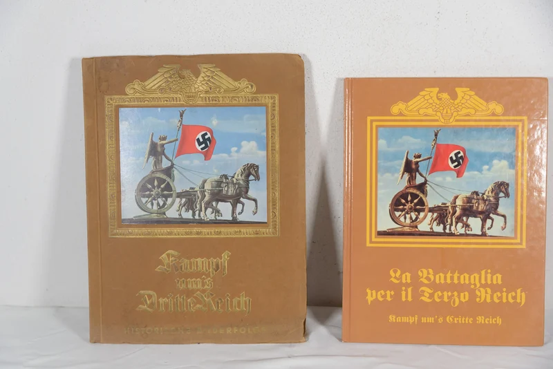 Stickeralbum „Kampf um's Dritte Reich“ + italienische Version