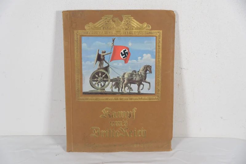 Stickeralbum „Kampf um's Dritte Reich“ + italienische Version