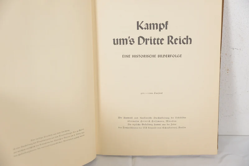 Stickeralbum „Kampf um's Dritte Reich“ + italienische Version