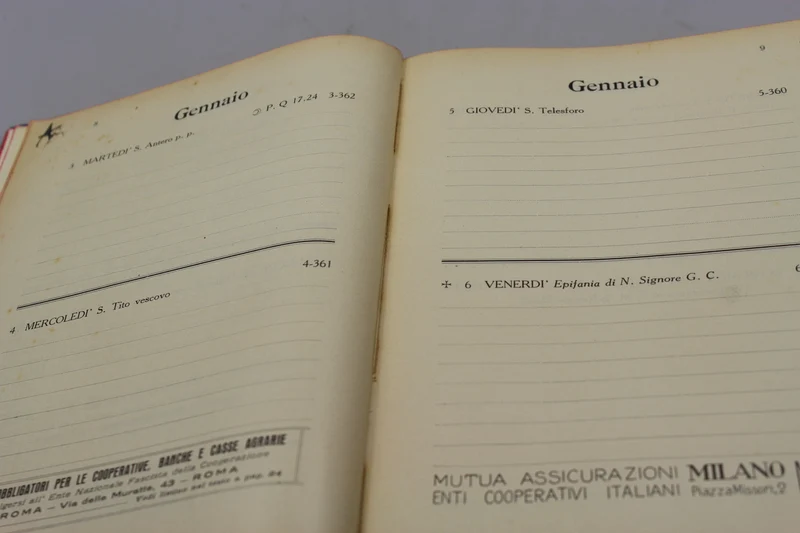 Agenda des PNF-Kooperationspartners – 1933
