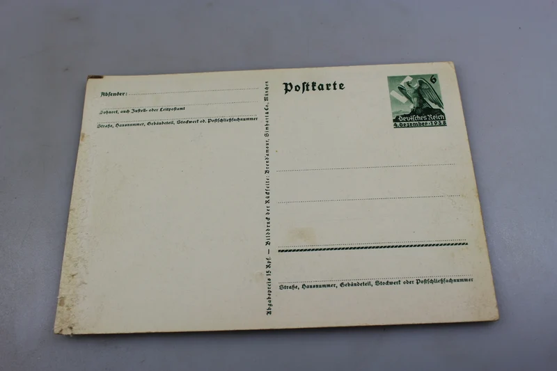 Gedenkpostkarte Annexion des Sudetenlandes - 1