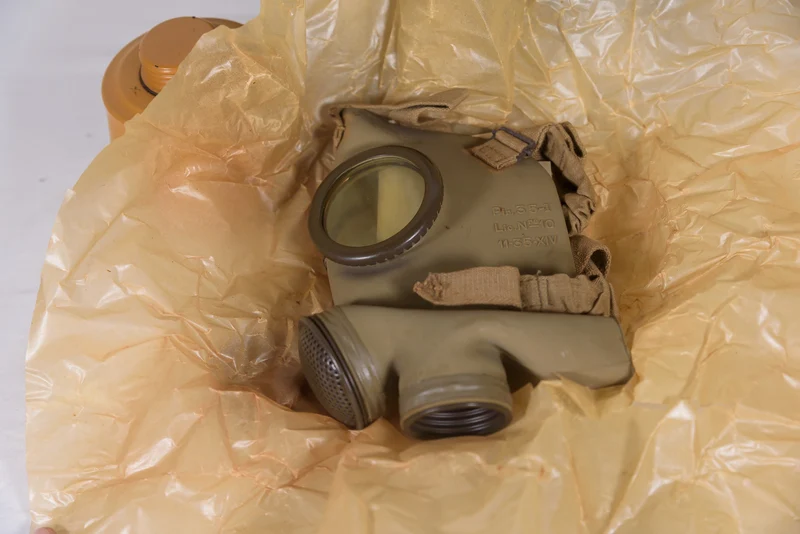 PC-35 Gasmaske aus dem 2. Weltkrieg