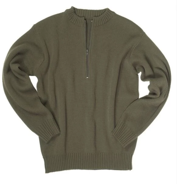 Mil-Tec Schweizer Armee Pullover m. Reißverschluss