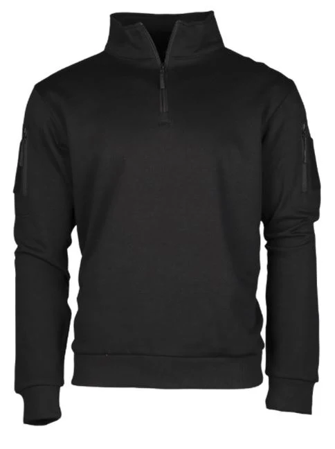 Mil-Tec Tactical Sweatshirt m. Zipper