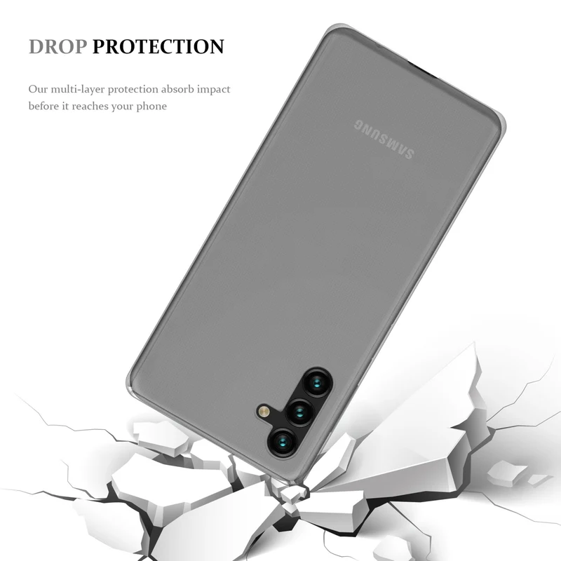 Cadorabo Hülle kompatibel mit Samsung Galaxy A13 5G Schutzhülle aus flexiblem TPU Silikon