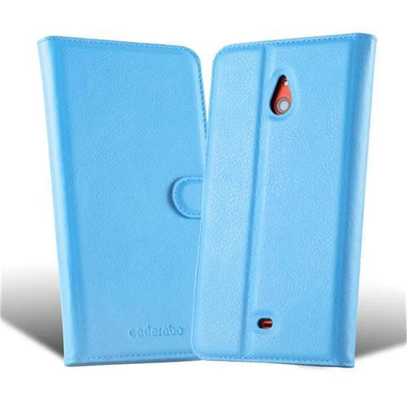 Cadorabo Hülle kompatibel mit Nokia Lumia 1320 Schutzhülle mit Magnetverschluss, Standfunktion und Kartenfach
