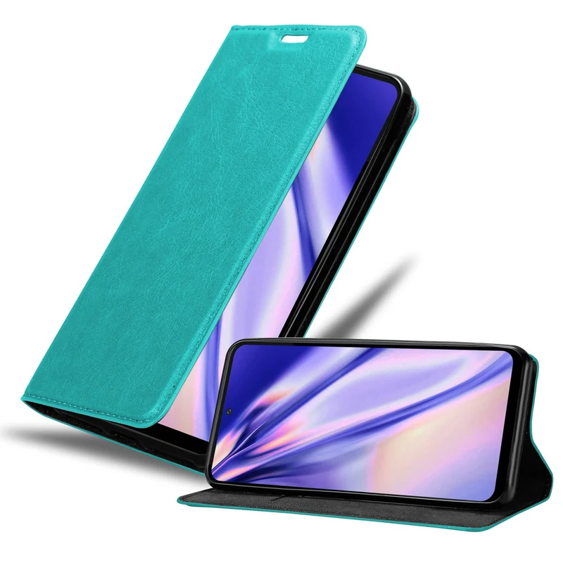 Cadorabo Hülle kompatibel mit Motorola MOTO G71 5G Schutzhülle mit Magnetverschluss, Standfunktion und Kartenfach