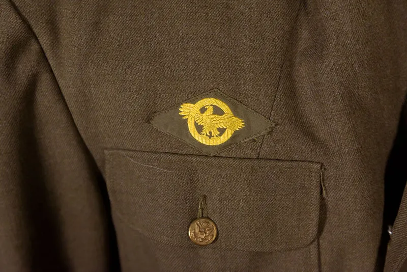 Dienstjacke der US Army aus dem 2. Weltkrieg