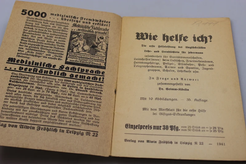 DRK-Taschenhandbuch - 1941