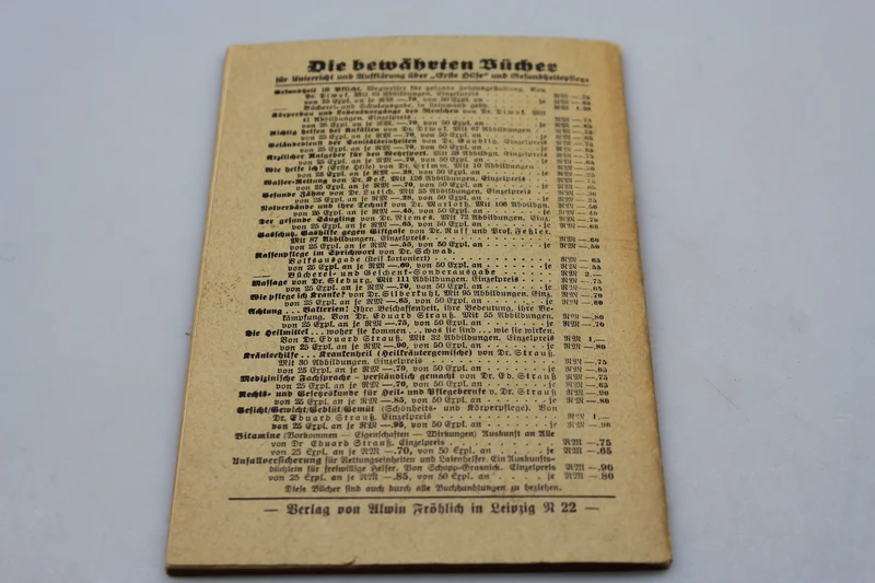 DRK-Taschenhandbuch - 1941