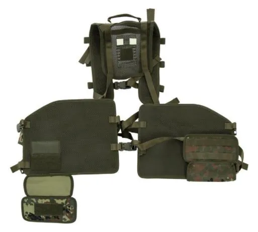 TACGEAR Chest Rig Specialist Tropentarn