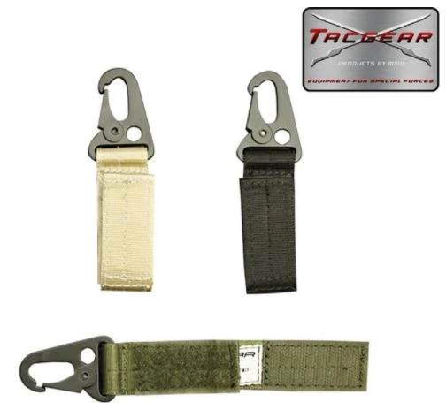 TACGEAR Koppelschlaufe Karabinerhaken