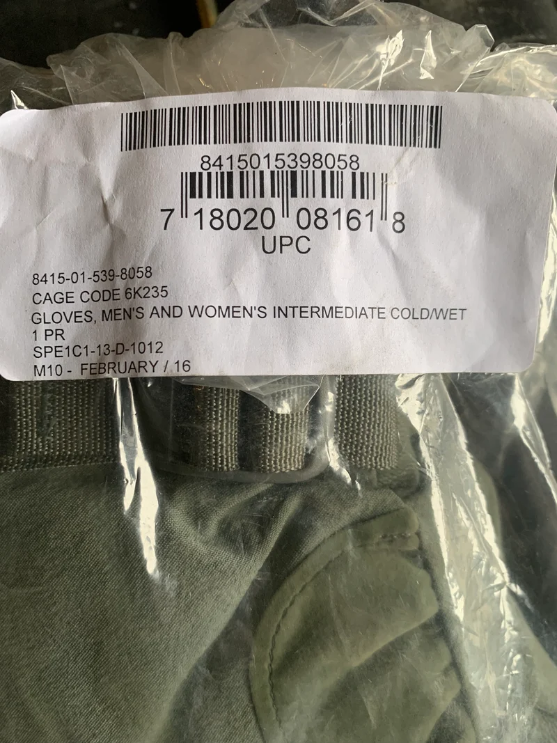 US Army Cold Weather Gloves GEN III ECWCS - Kälteschutz Handschuhe - Surplus