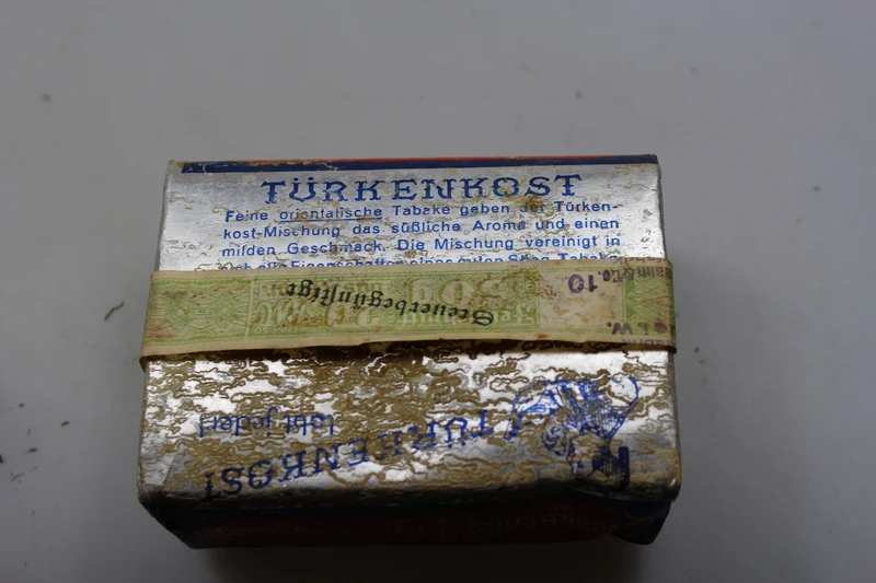 „Turkenkost“ 50 Gramm Tabak aus den 40er Jahren