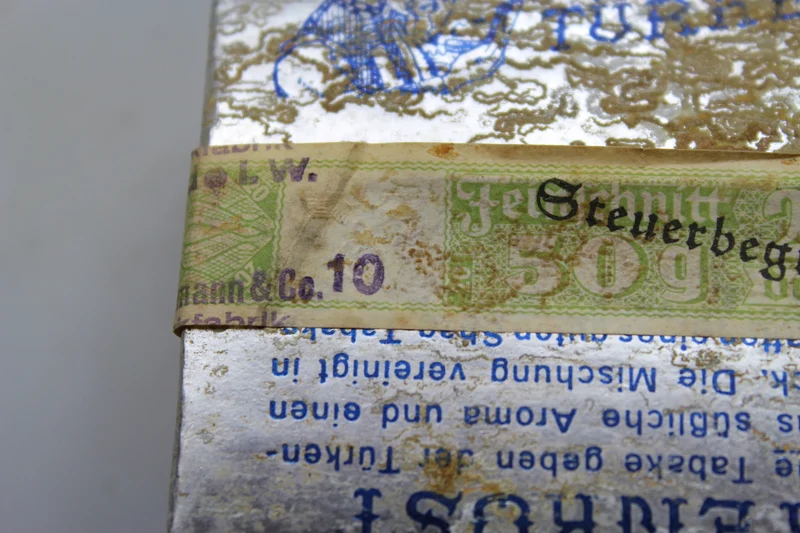 „Turkenkost“ 50 Gramm Tabak aus den 40er Jahren