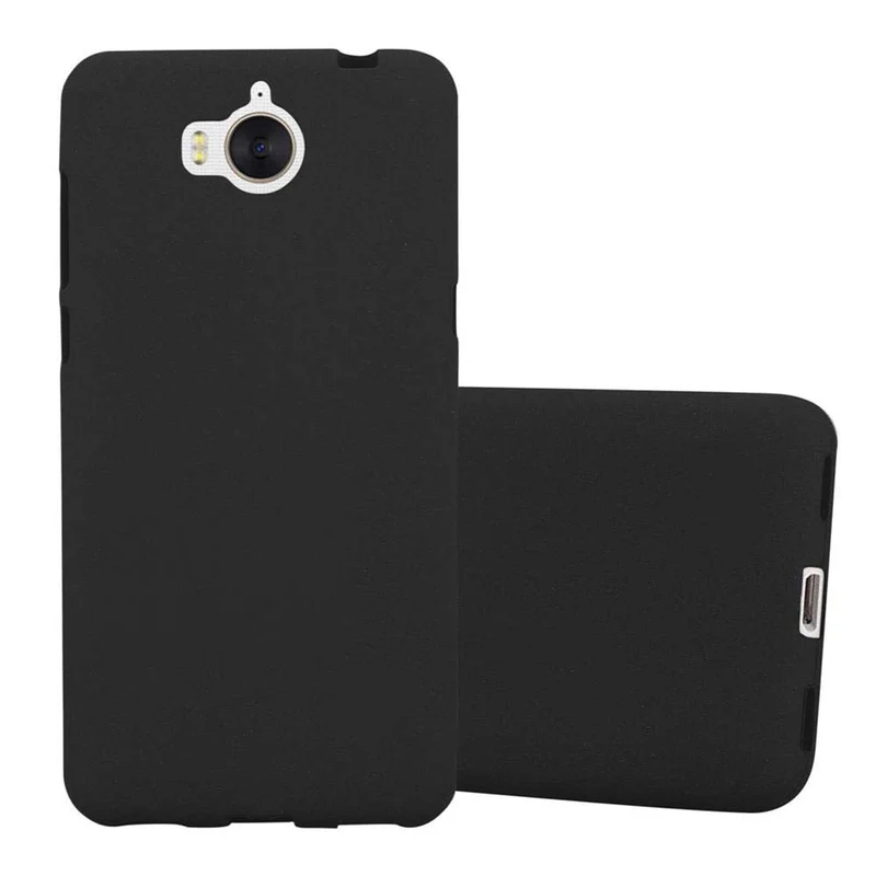 Cadorabo Hülle kompatibel mit Huawei Y5 2017 / Y6 2017 Schutzhülle aus flexiblem TPU Silikon