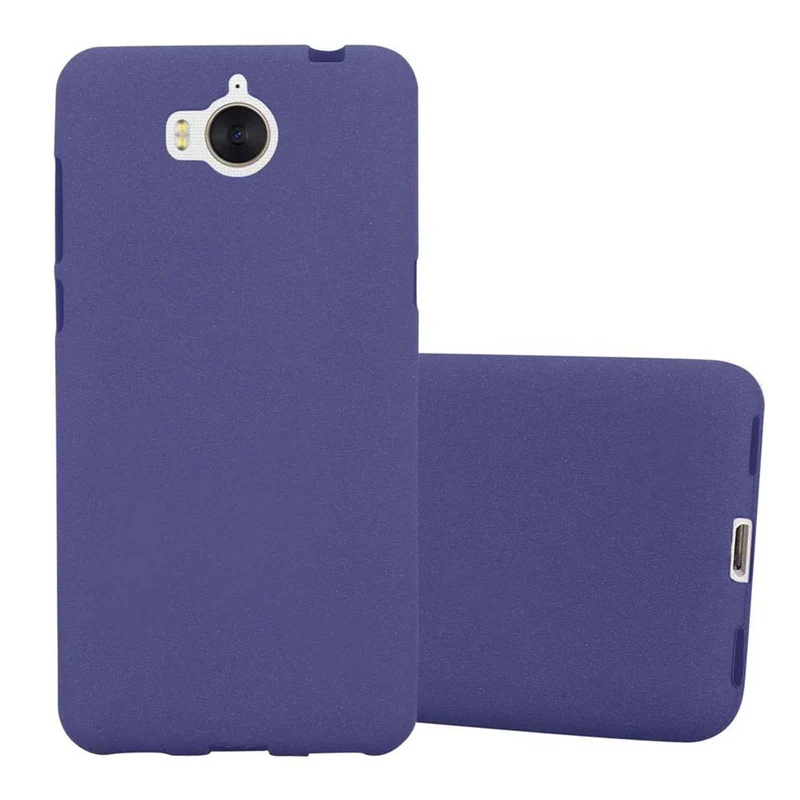 Cadorabo Hülle kompatibel mit Huawei Y5 2017 / Y6 2017 Schutzhülle aus flexiblem TPU Silikon