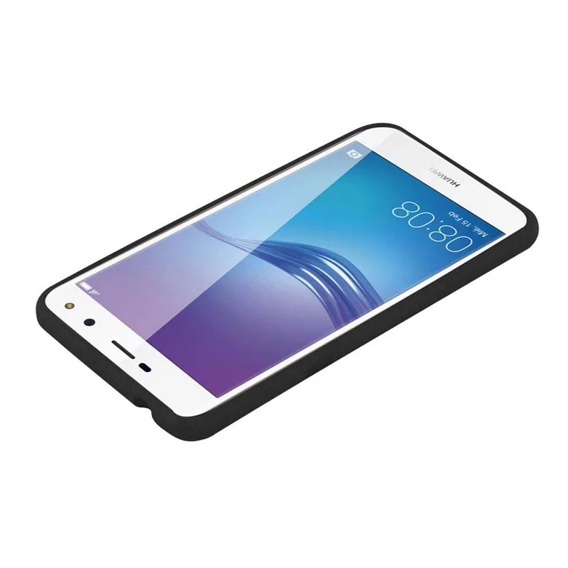 Cadorabo Hülle kompatibel mit Huawei Y5 2017 / Y6 2017 Schutzhülle aus flexiblem TPU Silikon