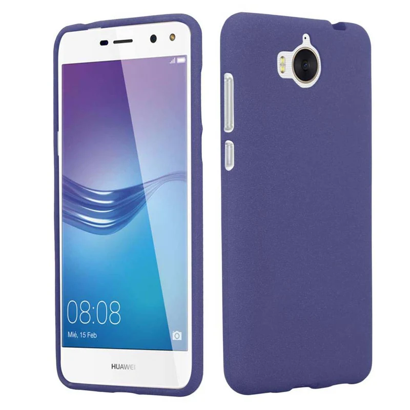 Cadorabo Hülle kompatibel mit Huawei Y5 2017 / Y6 2017 Schutzhülle aus flexiblem TPU Silikon