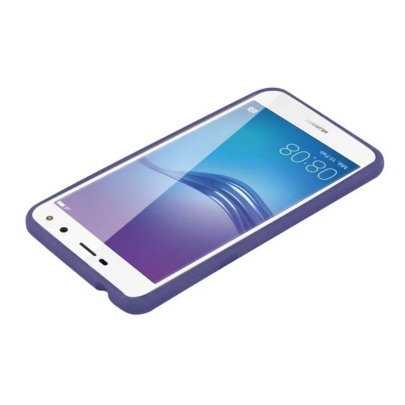 Cadorabo Hülle kompatibel mit Huawei Y5 2017 / Y6 2017 Schutzhülle aus flexiblem TPU Silikon