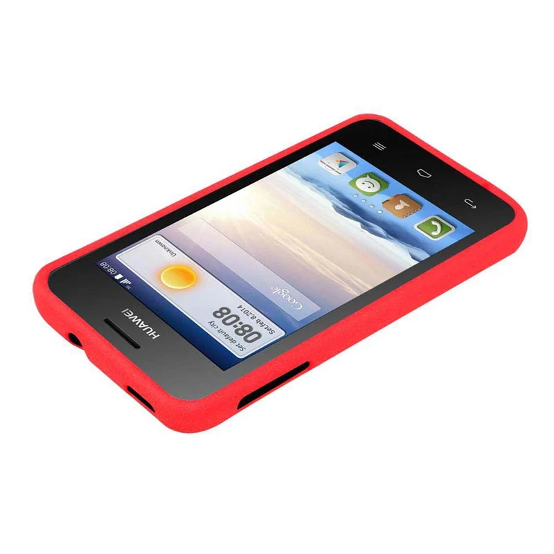 Cadorabo Hülle kompatibel mit Huawei Y3 / Y3C / Y330 / Y331 / Y360 Schutzhülle aus flexiblem TPU Silikon