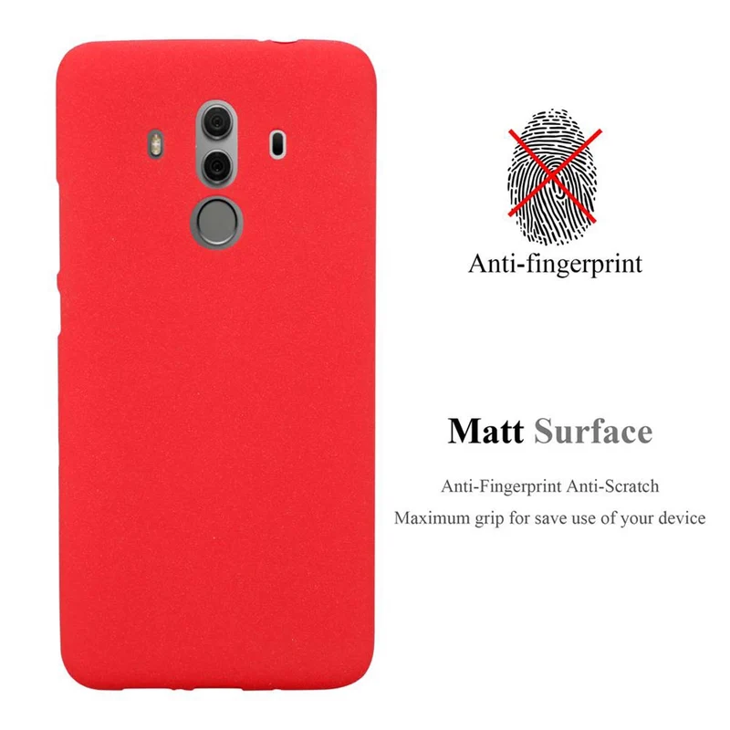 Cadorabo Hülle kompatibel mit Huawei MATE 10 PRO Schutzhülle aus flexiblem TPU Silikon