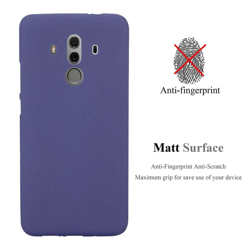 Cadorabo Hülle kompatibel mit Huawei MATE 10 PRO Schutzhülle aus flexiblem TPU Silikon