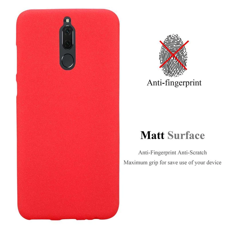 Cadorabo Hülle kompatibel mit Huawei MATE 10 LITE Schutzhülle aus flexiblem TPU Silikon