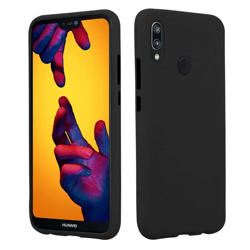 Cadorabo Hülle kompatibel mit Huawei P20 LITE 2018 / NOVA 3E Schutzhülle aus flexiblem TPU Silikon