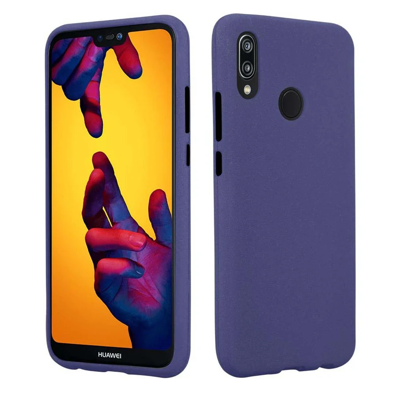 Cadorabo Hülle kompatibel mit Huawei P20 LITE 2018 / NOVA 3E Schutzhülle aus flexiblem TPU Silikon
