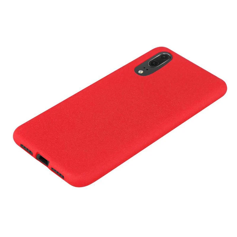 Cadorabo Hülle kompatibel mit Huawei P20 Schutzhülle aus flexiblem TPU Silikon