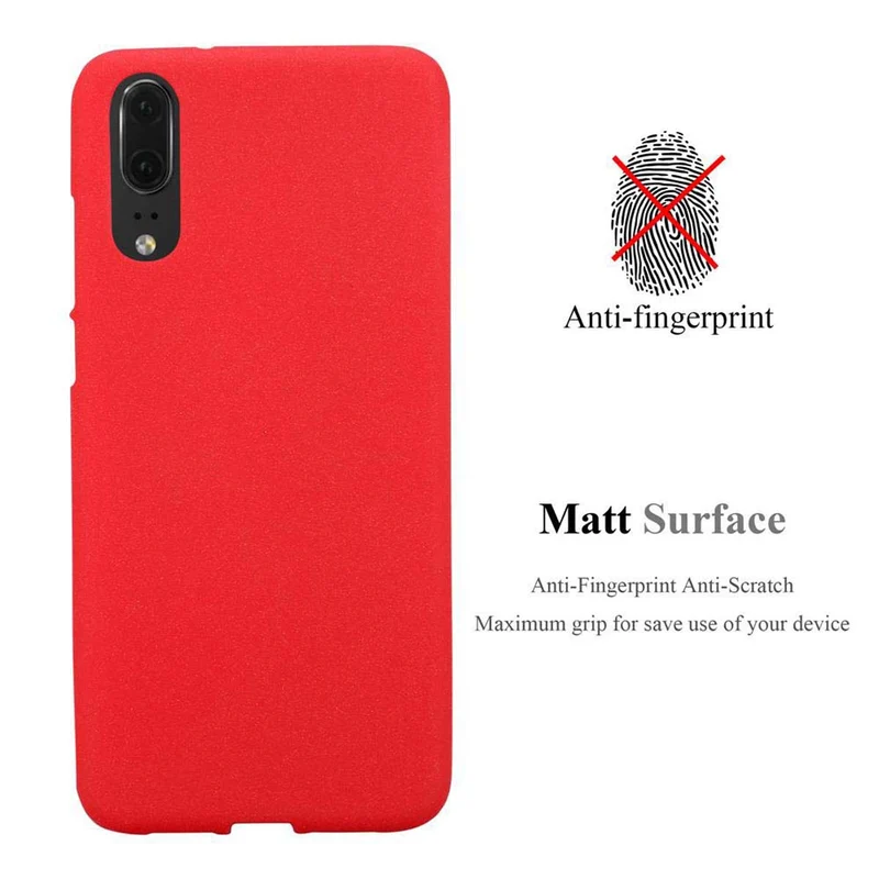 Cadorabo Hülle kompatibel mit Huawei P20 Schutzhülle aus flexiblem TPU Silikon