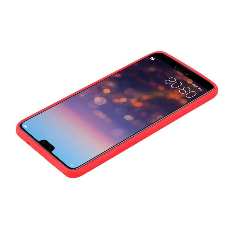 Cadorabo Hülle kompatibel mit Huawei P20 Schutzhülle aus flexiblem TPU Silikon