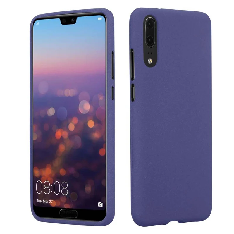 Cadorabo Hülle kompatibel mit Huawei P20 Schutzhülle aus flexiblem TPU Silikon