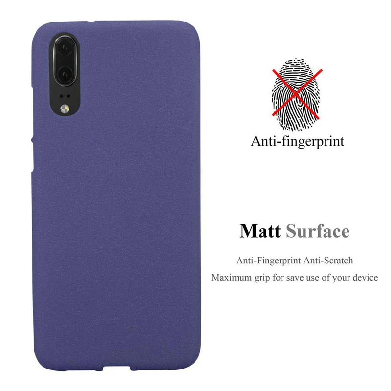 Cadorabo Hülle kompatibel mit Huawei P20 Schutzhülle aus flexiblem TPU Silikon