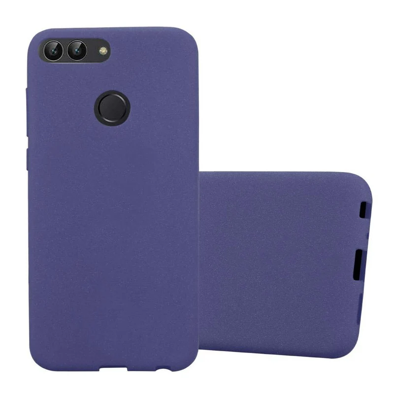 Cadorabo Hülle kompatibel mit Huawei P SMART 2018 / Enjoy 7S Schutzhülle aus flexiblem TPU Silikon