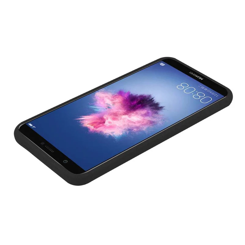 Cadorabo Hülle kompatibel mit Huawei P SMART 2018 / Enjoy 7S Schutzhülle aus flexiblem TPU Silikon