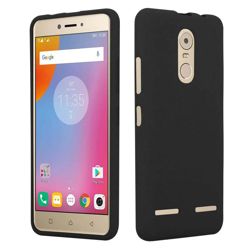 Cadorabo Hülle kompatibel mit Lenovo K6 / K6 POWER Schutzhülle aus flexiblem TPU Silikon