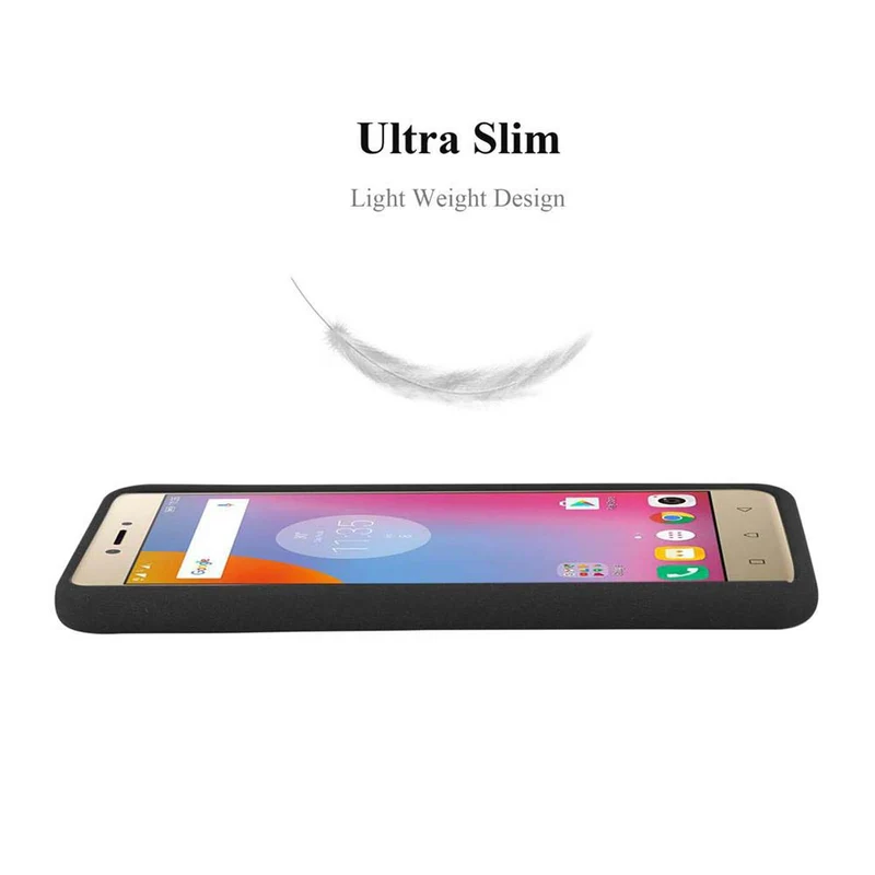 Cadorabo Hülle kompatibel mit Lenovo K6 / K6 POWER Schutzhülle aus flexiblem TPU Silikon