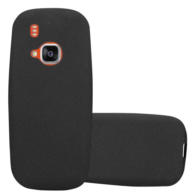 Cadorabo Hülle kompatibel mit Nokia 3310 2G Schutzhülle aus flexiblem TPU Silikon