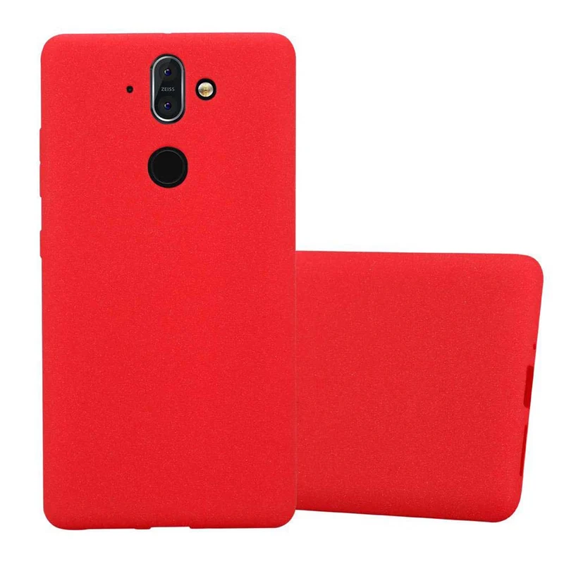 Cadorabo Hülle kompatibel mit Nokia 8 Sirocco Schutzhülle aus flexiblem TPU Silikon